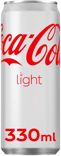 Frisdrank Coca Cola Light blik 330ml