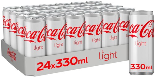 Frisdrank Coca Cola Light blik 330ml-2