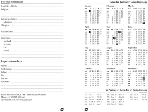 Calendarium 2027 Succes Junior 7dagen/2pagina's-3