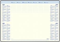 Onderlegblok 2026 Brepols Desk Mate 7dagen/1pagina 412x590x8mm 35vel in houder
