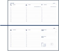 Agenda 2026 Ryam Memoplan 7 Mundior 7dagen/2pagina's landscape zwart-3