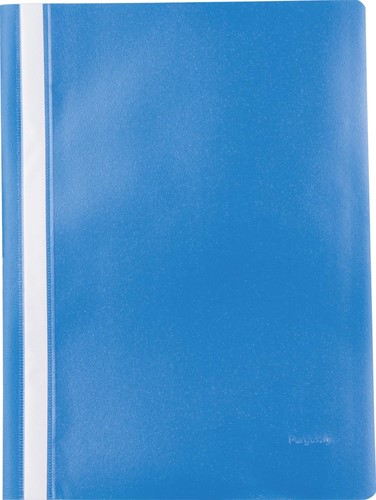 Pergamy snelhechtmap, ft A4, PP, pak van 5 stuks, donkerblauw