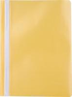 Pergamy snelhechtmap, ft A4, PP, pak van 5 stuks, geel