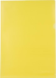 Pergamy L-map, ft A4, PP van 120 micron, pak van 25 stuks, geel