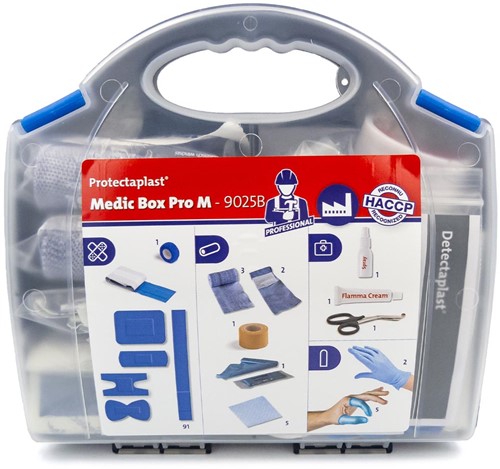 Protectaplast EHBO-koffer Medic Box Pro M, basiskoffer voor de professional