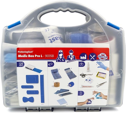 Protectaplast EHBO-koffer Medic Box Pro L, inhoud tot 10 personen
