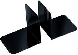 MAUL boekensteun metaal 14X12x14cm set 2 zwart