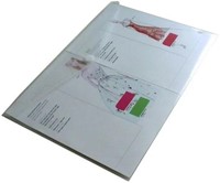 Documentenmap, A3, transparante PP, velcro sluiting, pak van 5 stuks-2