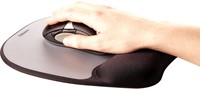 Fellowes Memory Foam muismat met polssteun, zwart-3