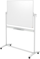 Whiteboard Nobo kantelbord mobiele 90x120cm staal-2