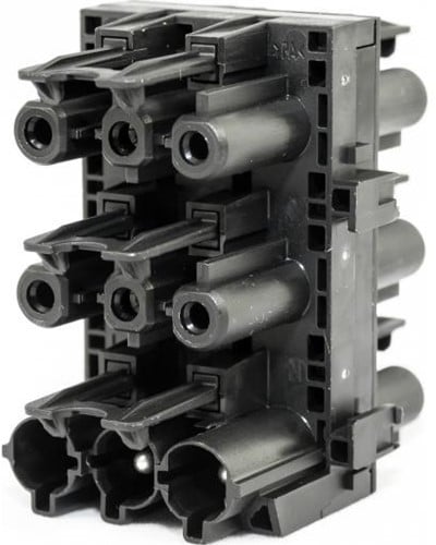 Bachmann Verdeelblok GST18 - 1 ingang/ 5 uitgangen