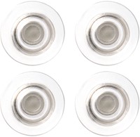 Glasbordmagneet Nobo extra sterk 32mm transparant 4 stuks