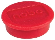 Magneet Nobo 38mm rood 4 stuks-2