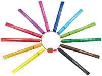 Viltstift STABILO Cappi 168/24 medium assorti etui à 24 stuks-2