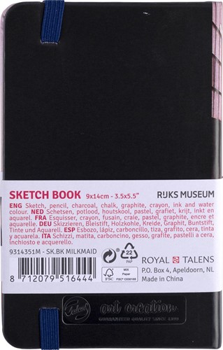 Talens Art Creation schetsboek Het Melkmeisje, 140 g/m², ft 9 x 14 cm, 80 vel-3