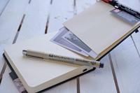 Sakura schetsboek, 140 g/m², ft 12 x 12 cm, wit, 80 vel-2