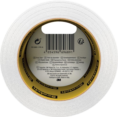 Scotch ducttape Universal, ft 48 mm x 25 m, wit-3