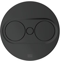 Inbouw Stekkerdoos TWIST 2 - Rond - Zwart - 2x 230V