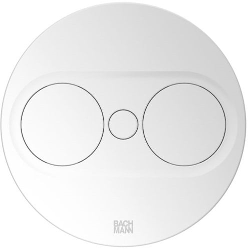 Inbouw Stekkerdoos TWIST 2 - Rond - Wit - 2x 230V