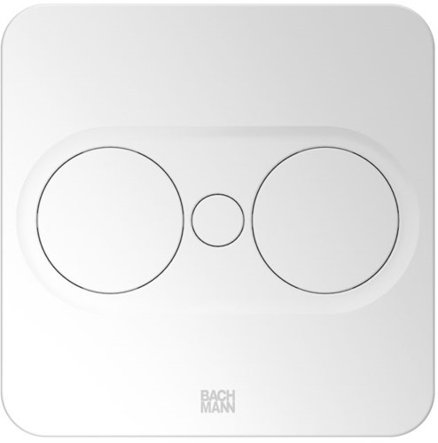 Inbouw Stekkerdoos TWIST 2 - Vierkant - Wit - 2x 230V