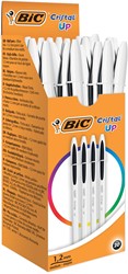 Bic balpen Cristal Up zwart