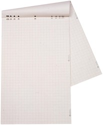 Dahle flipchartpapier, ft 68 x 95 cm, geruit, rol van 20 vel