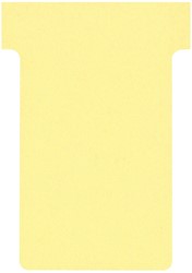T-kaart Nobo nr.2 48mm geel 100 stuks