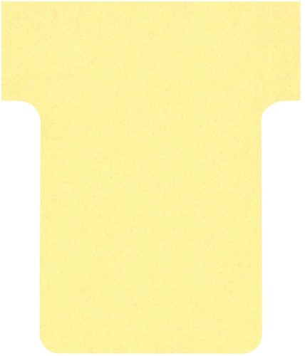 T-kaart Nobo nr. 1.5 36mm geel 100 stuks