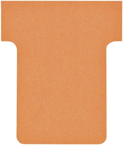 T-kaart Nobo nr 1.5 36mm oranje 100 stuks