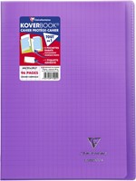 Clairefontaine schrift Koverbook voor ft A4, 96 bladzijden, kaft in PP, seyès, geassorteerde kleuren-8