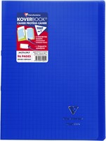 Clairefontaine schrift Koverbook voor ft A4, 96 bladzijden, kaft in PP, seyès, geassorteerde kleuren-3