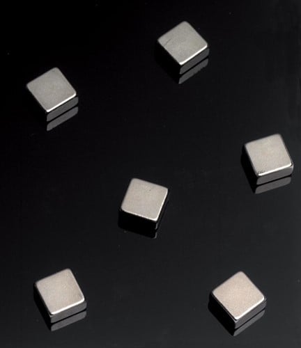 Naga Magneten glasbord, ft 10 x 10 x 5 mm, pak van 6 stuks