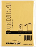 Correspondentiekaart Papicolor dubbel 105x148mm dottergeel pak à 6 stuks-2