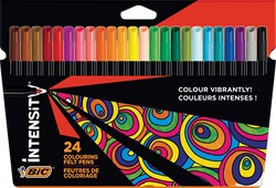 Bic viltstift Intensity Up, etui van 24 stuks