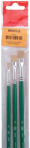 Talens olie- en acrylverf penselenset 220, set met 3 penselen