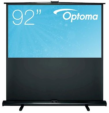 Mobiel Projectiescherm Optoma 92" (handmatig Pull-Up)
