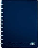 Atoma Eco  schrift, ft A4 +, 120 bladzijden, gelijnd, met 6 tabbladen en 5 showtassen, assorti-2