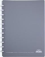Atoma Eco  schrift, ft A4 +, 120 bladzijden, gelijnd, met 6 tabbladen en 5 showtassen, assorti-1
