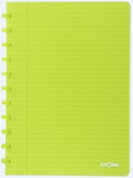 Atoma Seyes schrift, ft A4, 144 bladzijden, PP, gelijnd, geassorteerde kleuren-2