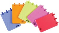 Atoma Trendy notitieboekje, ft A7, 120 bladzijden, PP, geruit 5 mm, geassorteerde kleuren