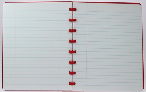 Atoma Classic schrift, ft A5, 100 bladzijden, gelijnd, geassorteerde kleuren-2