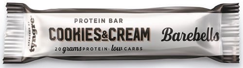 Barebells reep Original Cookies & Cream, 55 g, pak van 12 stuks