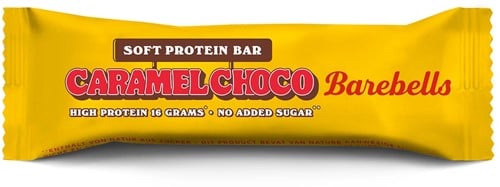 Barebells reep Soft Caramel Choco, 55 g, pak van 12 stuks