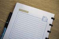 Correctbook Endless Agenda A5, uitwisbaar / herbruikbaar, Blossom Pink (roze)-2