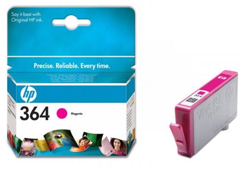 HP inktcartridge 364, 300 pagina's, OEM CB319EE, magenta-2