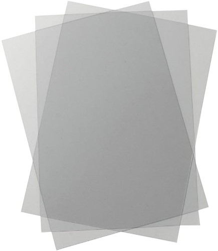 GBC HiClear omslagen, ft A4, PVC, 200 micron, pak van 100 stuks, transparant 100 Stuk