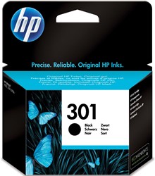 HP inktcartridge 301, 190 pagina's, OEM CH561EE, zwart