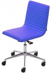 Vergaderstoel Info met 5-teens donati kruisvoet