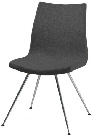 Vergaderstoel Sumo met chroom 4-poots frame