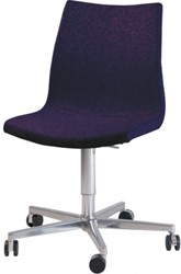 Vergaderstoel Sumo met chroom 5-teens donati kruisvoet